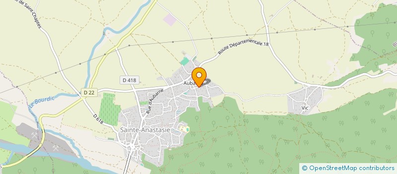 localisation de l'entreprise MADAME MATHILDE DEVAUX  SAINTE-ANASTASIE