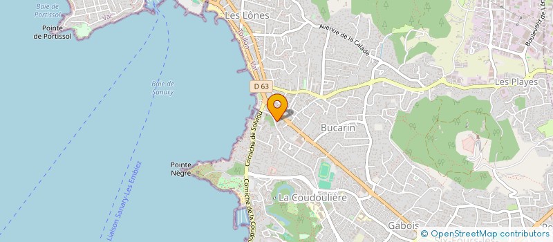 localisation de l'entreprise MADAME MATHILDE DI LITTA à SIX-FOURS-LES-PLAGES