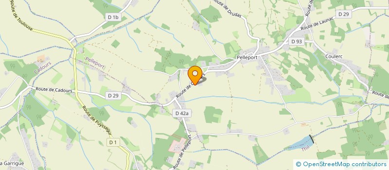 localisation de l'entreprise MADAME MATHILDE DIONNET  PUYSSEGUR