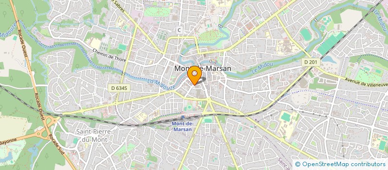 localisation de l'entreprise MADAME MATHILDE DOMAGALA à MONT-DE-MARSAN