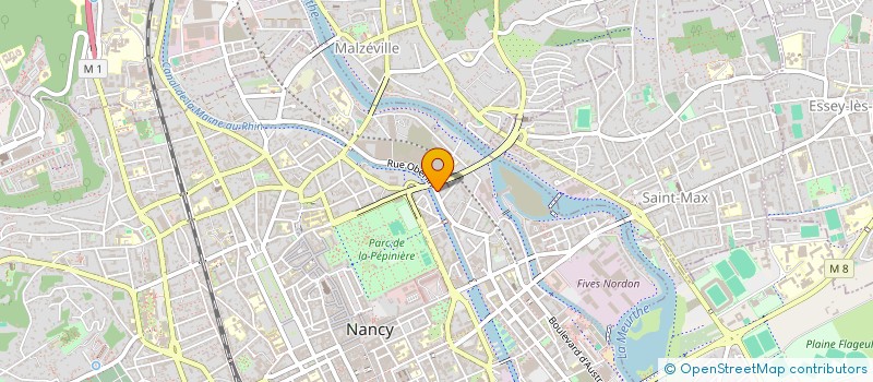 localisation de l'entreprise MADAME MATHILDE DOMPE à NANCY