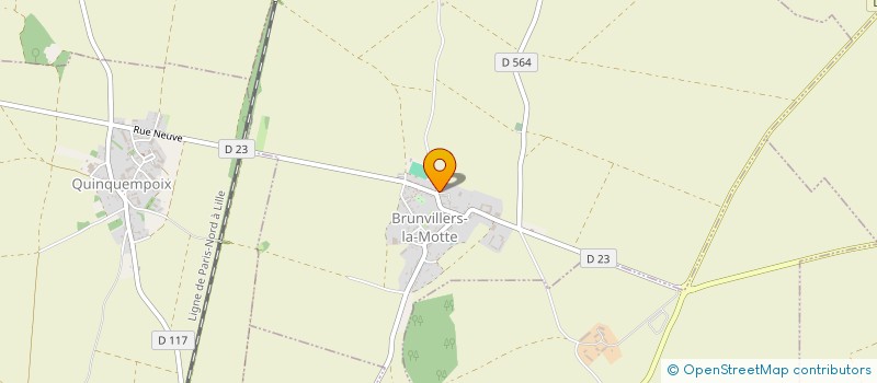 localisation de l'entreprise MADAME MATHILDE DORION  BRUNVILLERS-LA-MOTTE