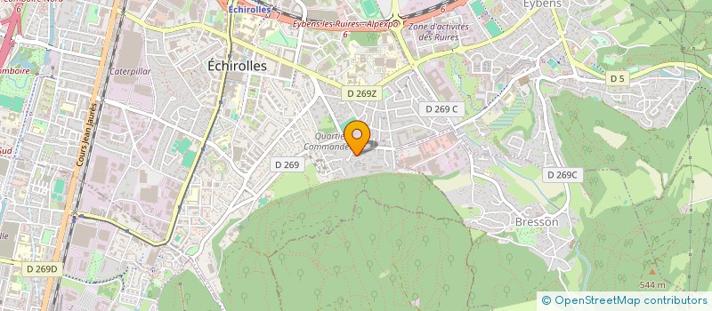 localisation de l'entreprise MADAME MATHILDE DOUCHEZ  ECHIROLLES