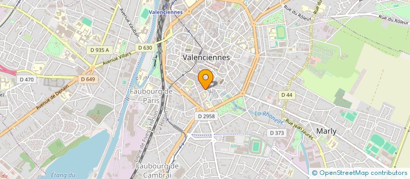 localisation de l'entreprise MADAME MATHILDE DOUILLY à VALENCIENNES