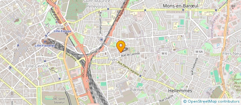 localisation de l'entreprise MADAME MATHILDE DOUTREMER  LILLE