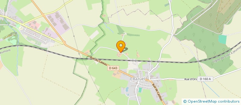 localisation de l'entreprise MADAME MATHILDE DRUESNE  BAZUEL