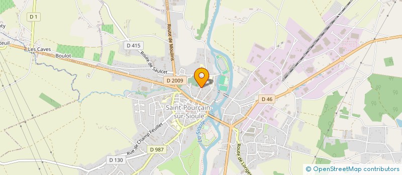 localisation de l'entreprise MADAME MATHILDE DRZEWIECKI  SAINT-POURCAIN-SUR-SIOULE