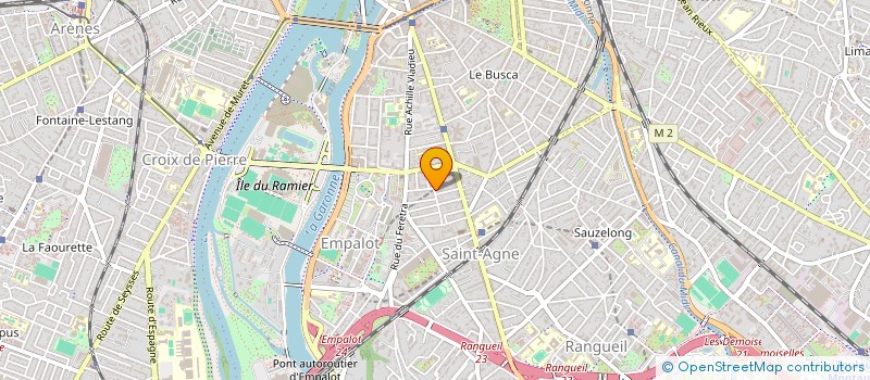 localisation de l'entreprise MADAME MATHILDE DU MESNILDOT  TOULOUSE