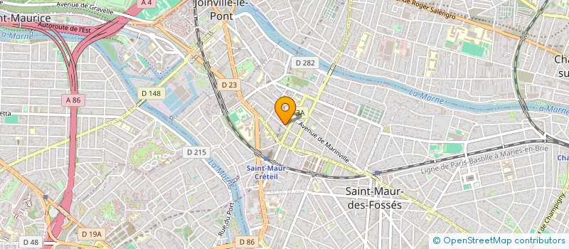 localisation de l'entreprise MADAME MATHILDE DUBOUCHEZ à SAINT-MAUR-DES-FOSSES