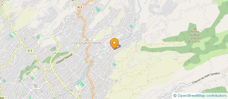 localisation de l'entreprise MADAME MATHILDE DUFESTIN  LE TAMPON