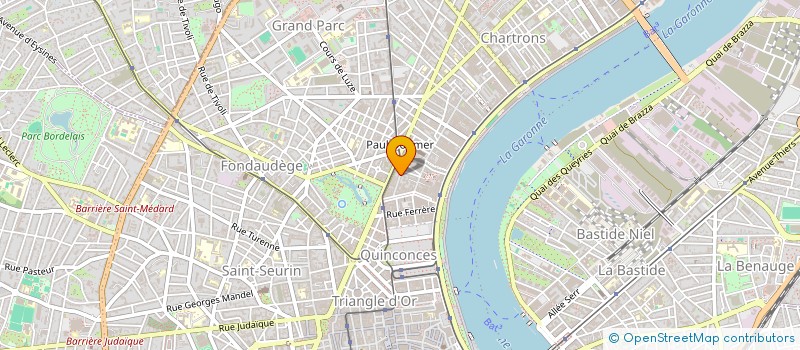 localisation de l'entreprise MADAME MATHILDE DUMAS  BORDEAUX