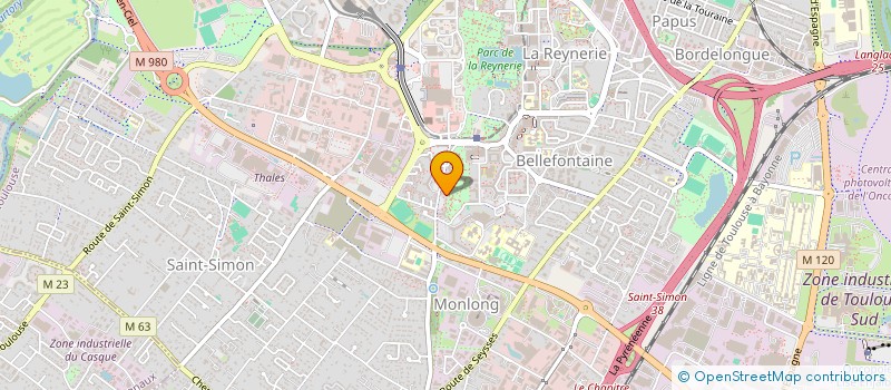 localisation de l'entreprise MADAME MATHILDE DUPIN à TOULOUSE