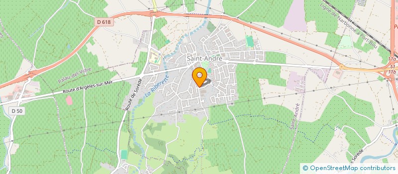 localisation de l'entreprise MADAME MATHILDE DUPONT-RICO  SAINT-ANDRE