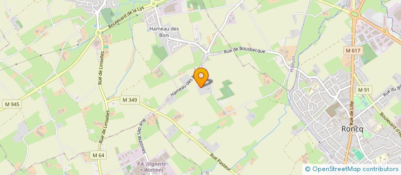 localisation de l'entreprise MADAME MATHILDE DUQUENOY à RONCQ