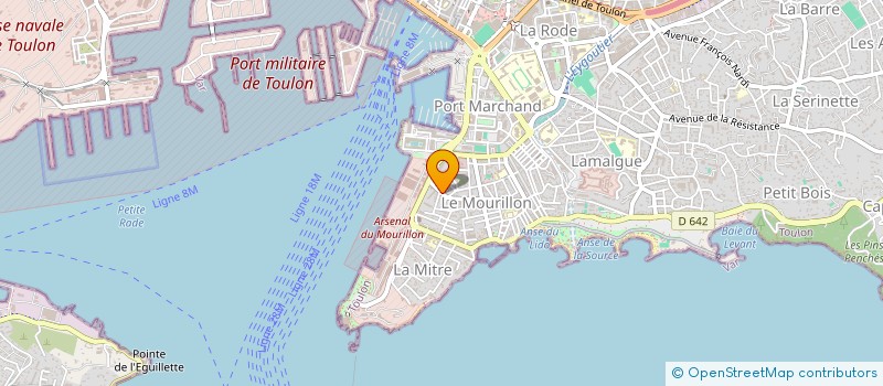 localisation de l'entreprise MADAME MATHILDE DURAND  TOULON