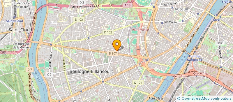 localisation de l'entreprise MADAME MATHILDE DURANTHON à BOULOGNE BILLANCOURT