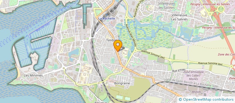 localisation de l'entreprise MADAME MATHILDE DURET  LA ROCHELLE