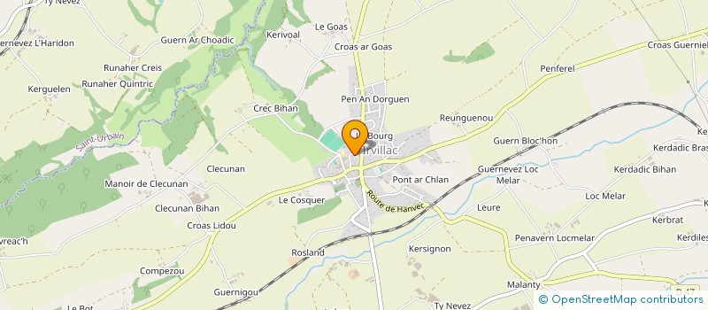 localisation de l'entreprise MADAME MATHILDE DURIF à IRVILLAC