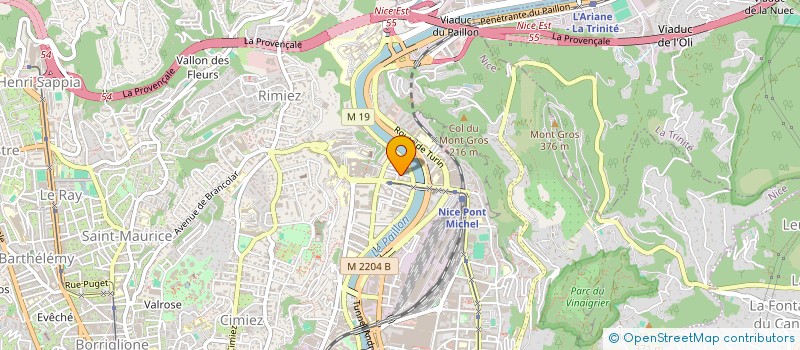 localisation de l'entreprise MADAME MATHILDE EMARD  NICE