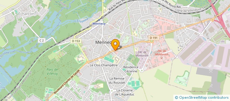 localisation de l'entreprise MADAME MATHILDE EMEE à MENNECY