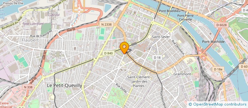 localisation de l'entreprise MADAME MATHILDE EQUILBEC  ROUEN