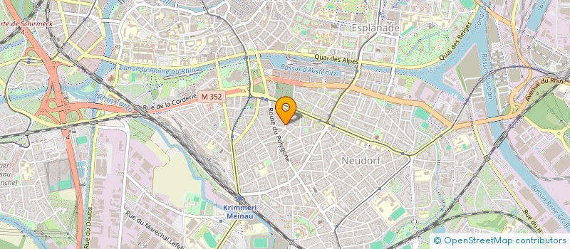 localisation de l'entreprise MADAME MATHILDE ERB  STRASBOURG