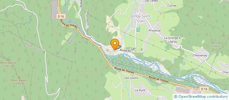 localisation de l'entreprise MADAME MATHILDE ETIENNE  DINGY-SAINT-CLAIR