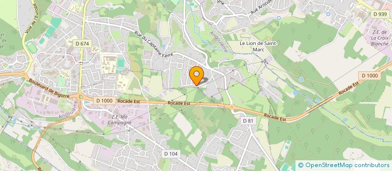 localisation de l'entreprise MADAME MATHILDE FABRY  FLEAC