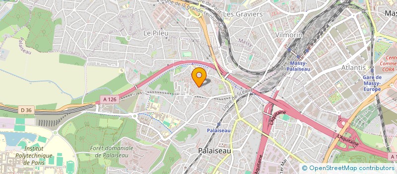 localisation de l'entreprise MADAME MATHILDE FAMELART à PALAISEAU