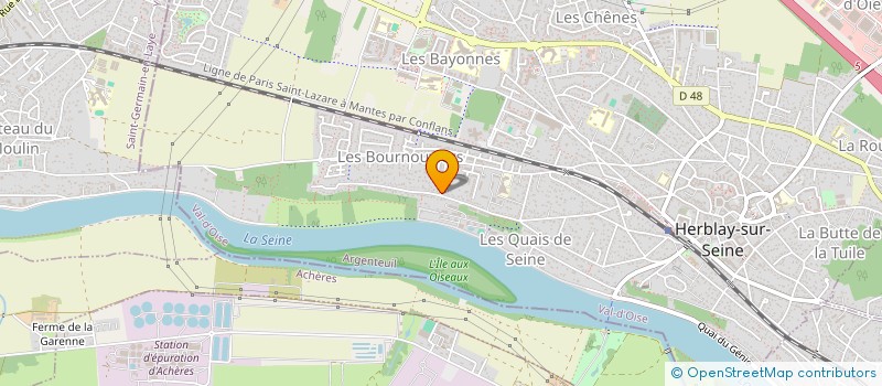 localisation de l'entreprise MADAME MATHILDE FANGET  HERBLAY-SUR-SEINE