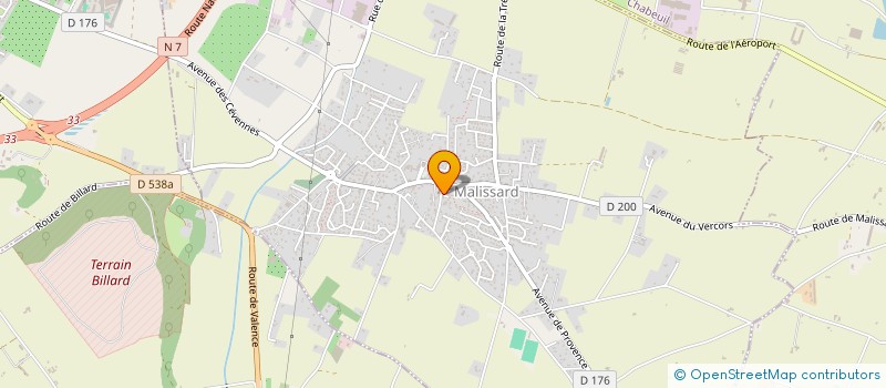 localisation de l'entreprise MADAME MATHILDE FAURIE  MALISSARD