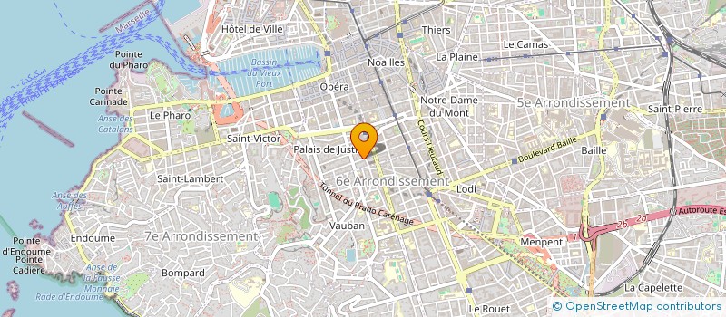 localisation de l'entreprise MADAME MATHILDE FAVRE  MARSEILLE