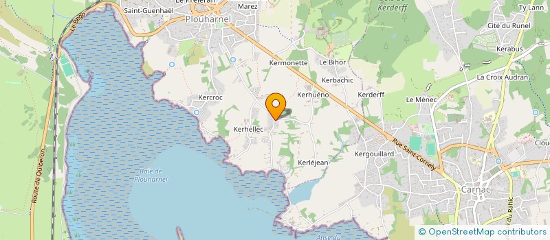 localisation de l'entreprise MADAME MATHILDE FERRY  PLOUHARNEL