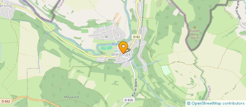 localisation de l'entreprise MADAME MATHILDE FISCHER  BLIESBRUCK