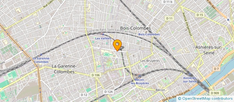 localisation de l'entreprise MADAME MATHILDE FISCHER à BOIS-COLOMBES
