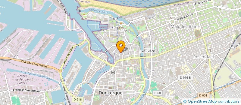 localisation de l'entreprise MADAME MATHILDE FLAHOU à DUNKERQUE