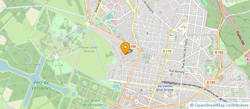 localisation de l'entreprise MADAME MATHILDE FLAMENT à VERSAILLES