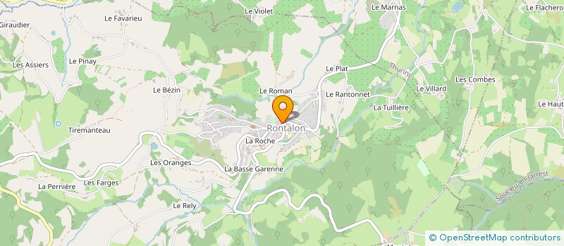 localisation de l'entreprise MADAME MATHILDE FLEURU  RONTALON