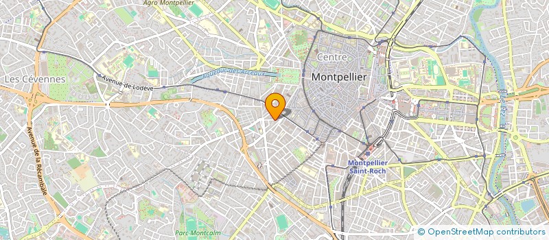 localisation de l'entreprise MADAME MATHILDE FONTAGNE à MONTPELLIER
