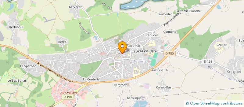 localisation de l'entreprise MADAME MATHILDE FONTAN  SARZEAU