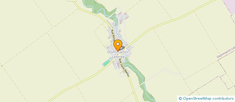 localisation de l'entreprise MADAME MATHILDE FOUQUART  DOMMARTIN-LETTREE