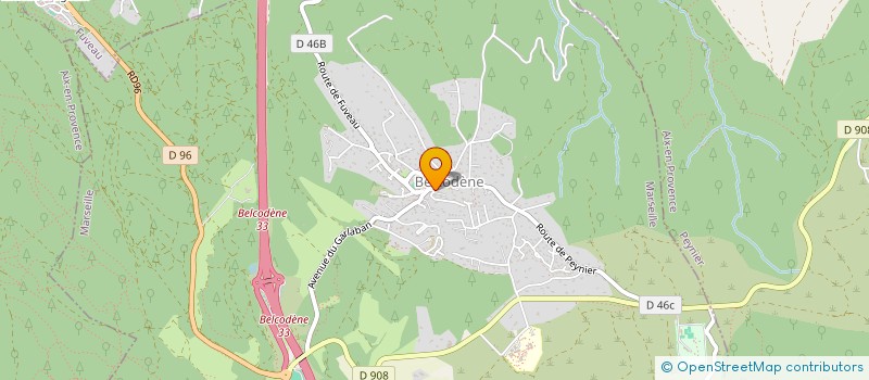 localisation de l'entreprise MADAME MATHILDE FOUQUE  BELCODENE