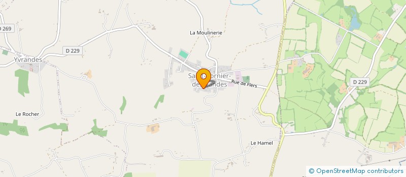 localisation de l'entreprise MADAME MATHILDE FOUQUET à TINCHEBRAY-BOCAGE