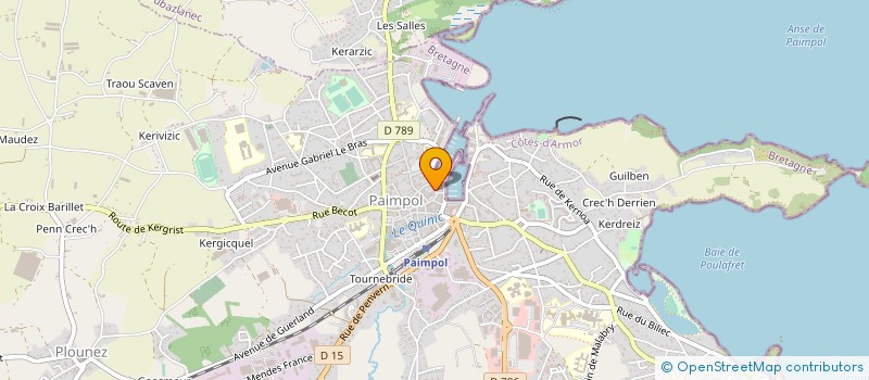 localisation de l'entreprise MADAME MATHILDE FRANITCH  PAIMPOL