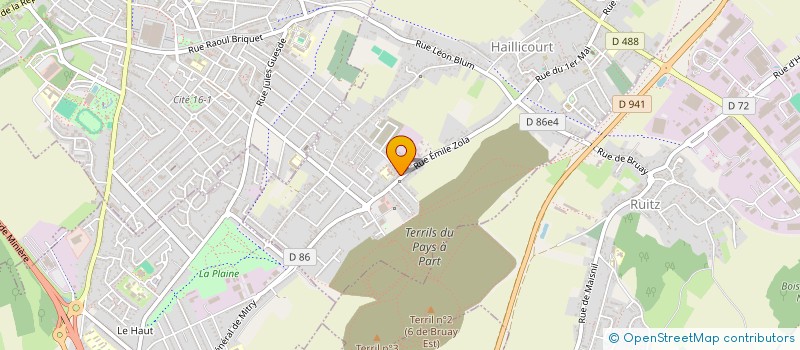 localisation de l'entreprise MADAME MATHILDE FRULEUX  LIEVIN