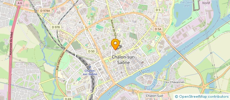 localisation de l'entreprise MADAME MATHILDE FUCHET à CHALON-SUR-SAONE
