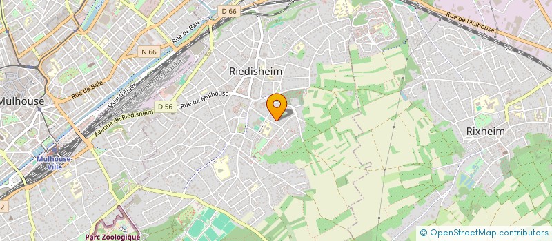 localisation de l'entreprise MADAME MATHILDE FULLERINGER-ROY à RIEDISHEIM