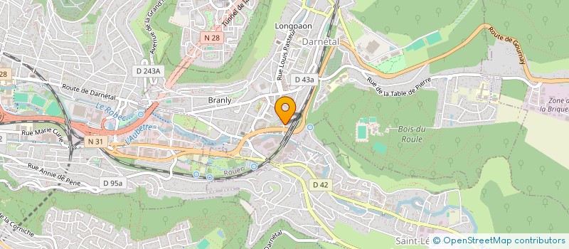 localisation de l'entreprise MADAME MATHILDE GAIGNE  DARNETAL