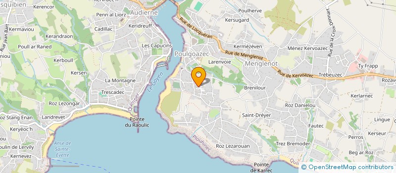 localisation de l'entreprise MADAME MATHILDE GALLARD à PLOUHINEC