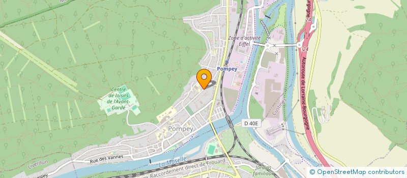 localisation de l'entreprise MADAME MATHILDE GALLIOT  POMPEY